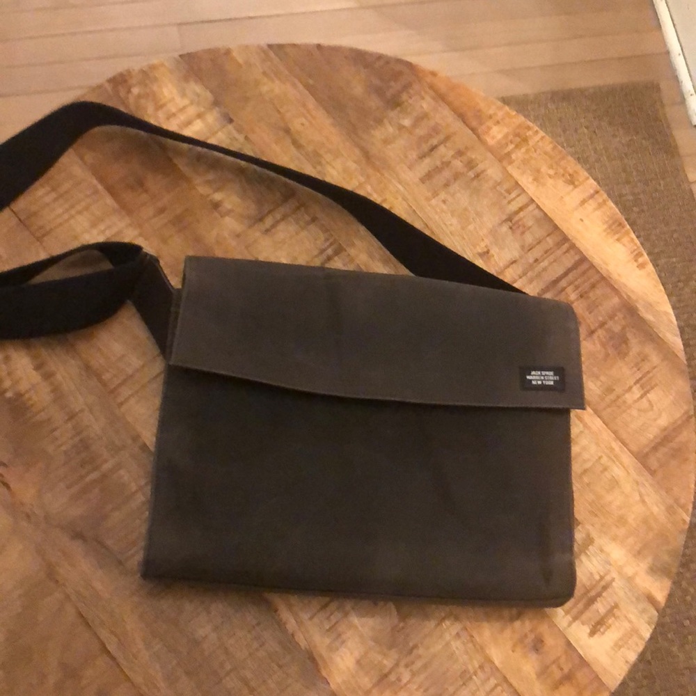 Jack Spade Canvas Messenger Bag